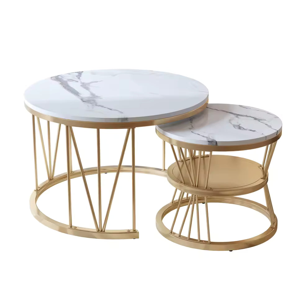 Ensemble tables basses - Marbrita